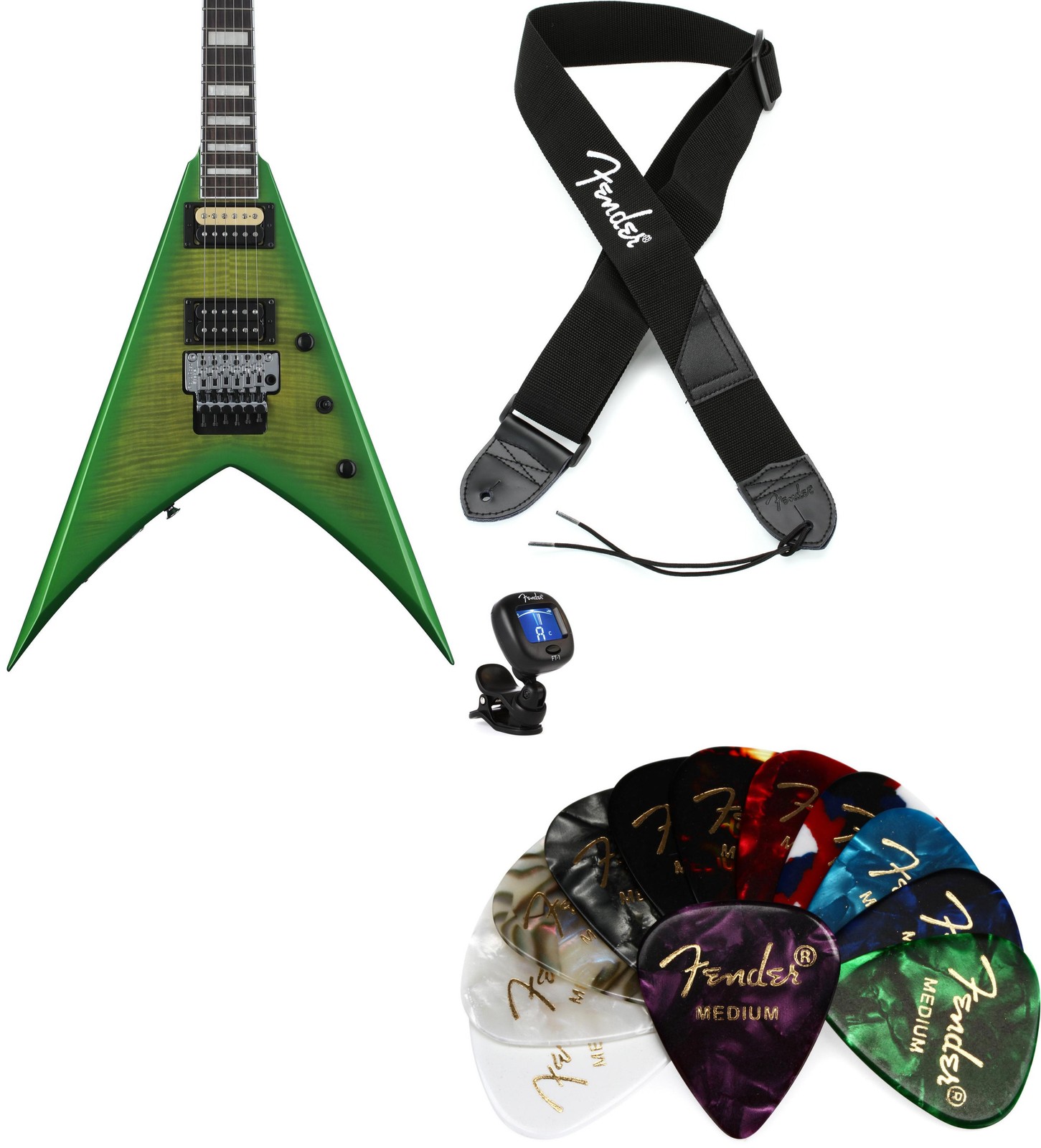 Jackson 2916403587 + Fender 0239978005 + Fender 0990662080 + Fender 0980300