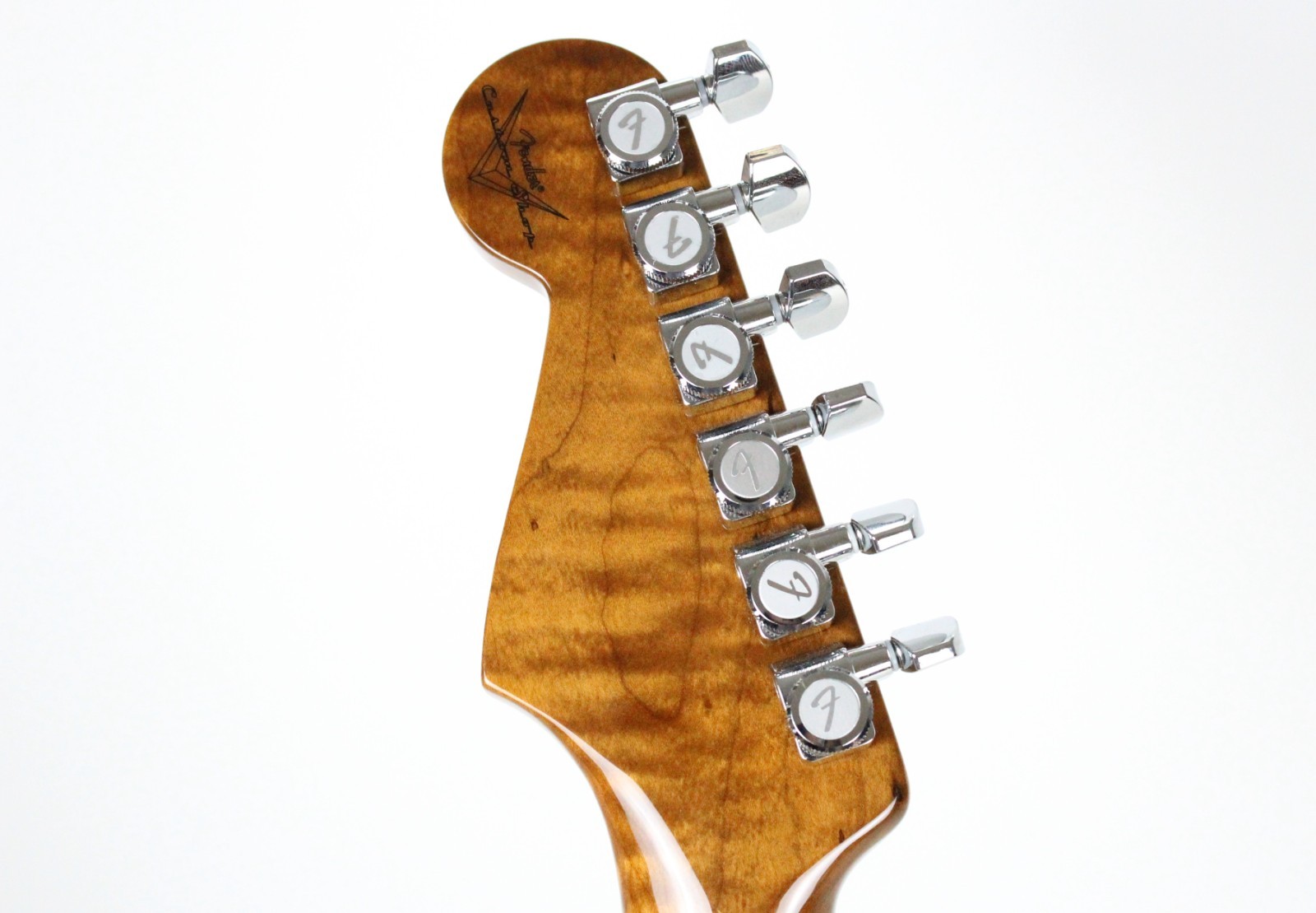 2024 Fender CS NOS Strat Honey Blonde AAA Roasted Flame Maple Neck OHSC USA
