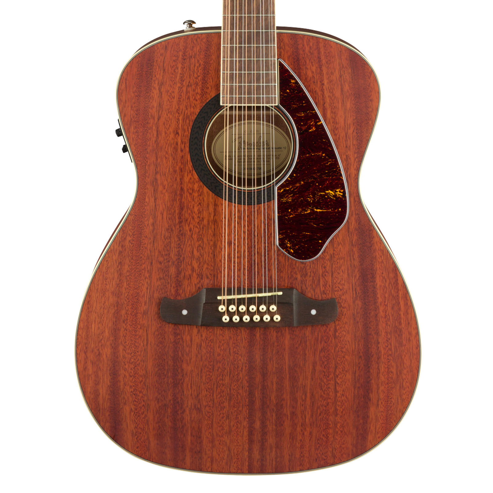 Used Fender Tim Armstrong Hellcat-12 String A/E Guitar – Natural w/Walnut FB