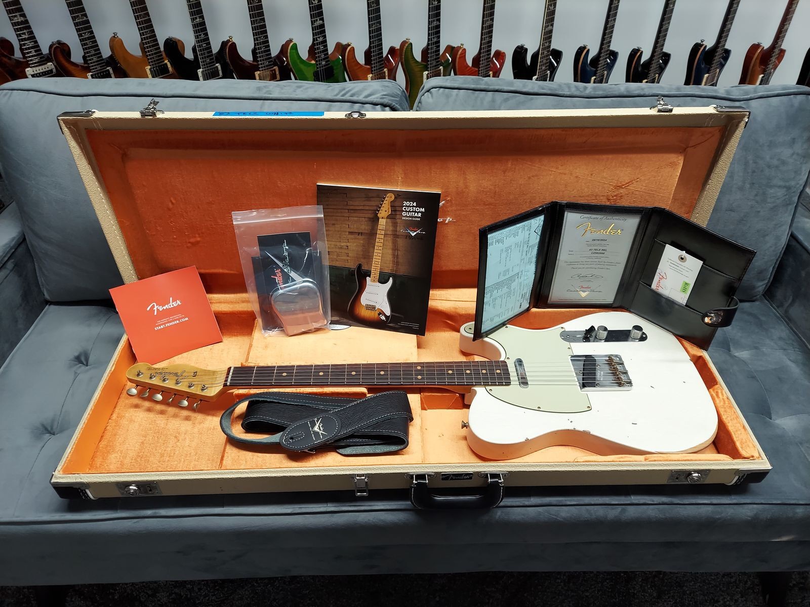 2024 Fender Custom Shop ’63 Telecaster COA Iconic Tone and Playability