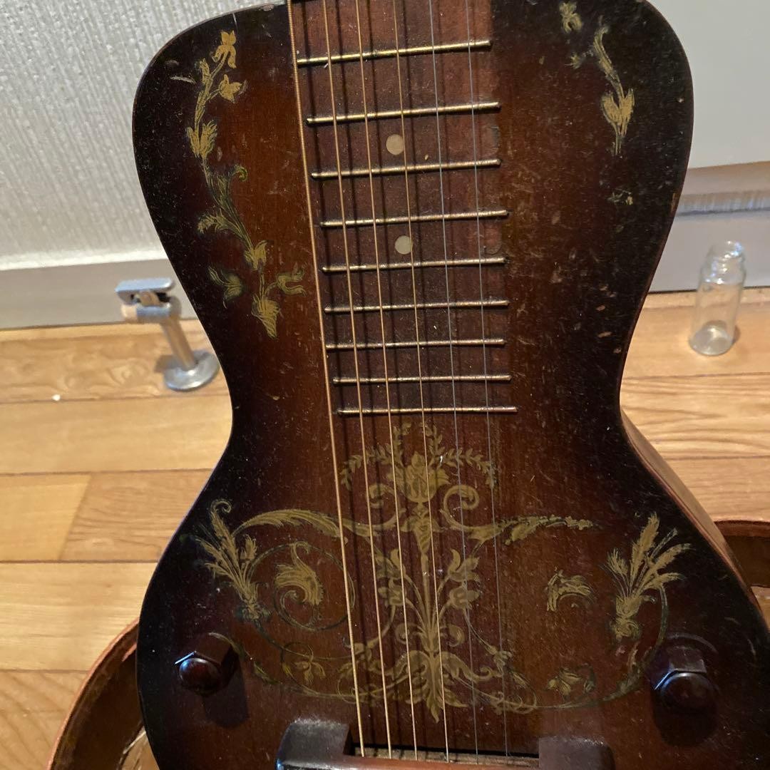 Electric Guitar Lap Steel Oahu Vintage 1930s Sunburst 6-String USAl