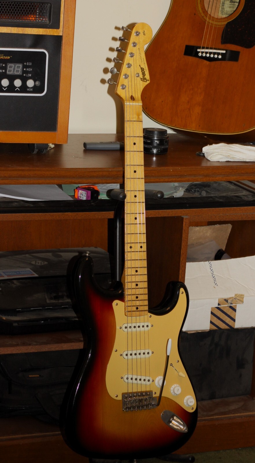 RARE 1979 Greco SE600 SUPER SOUND 1950s Stratocaster MAXON EXCEL P/Us Orig. Bag!