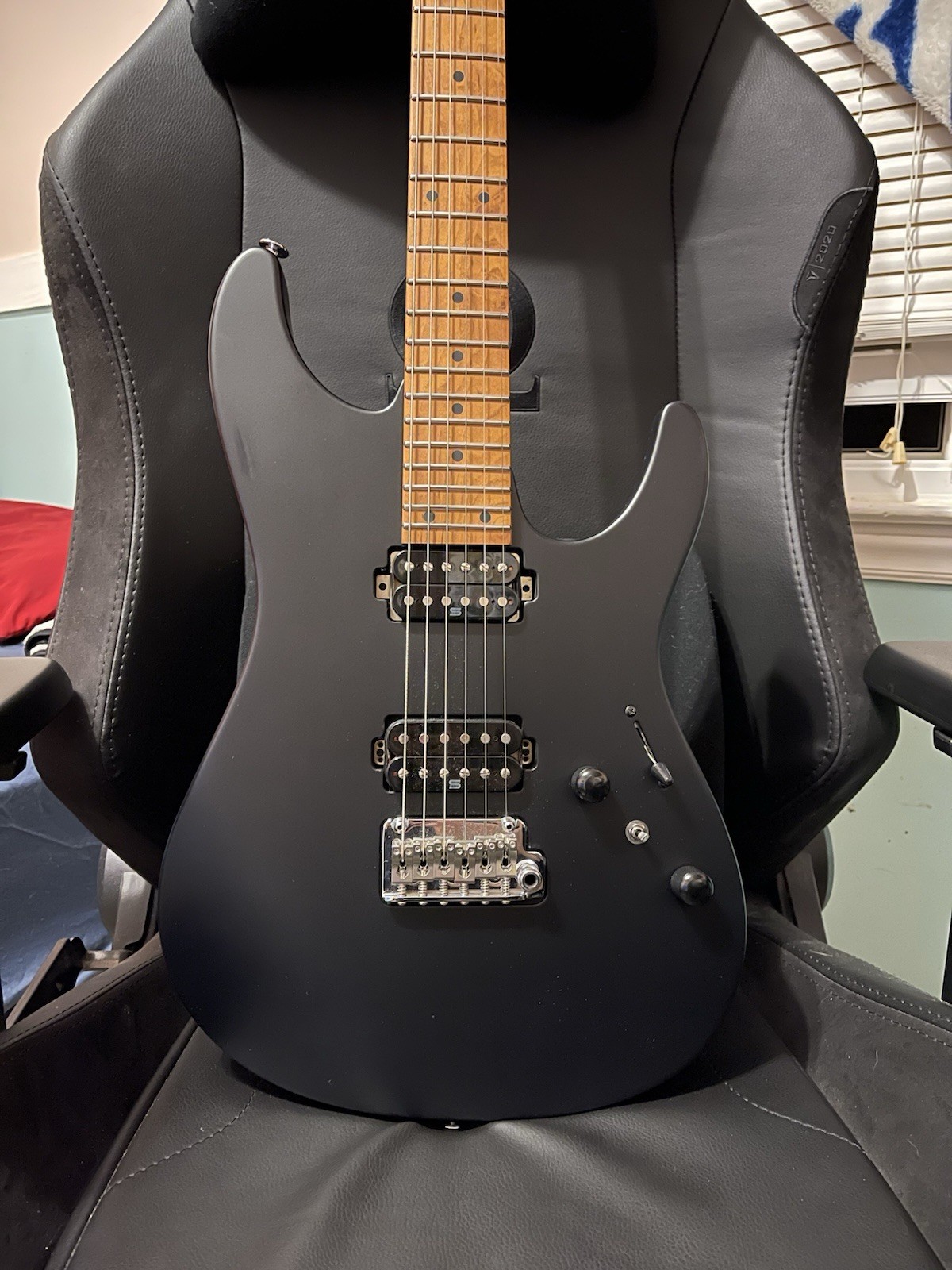 Ibanez AZ2402 Right-Handed Electric Guitar Black Flat