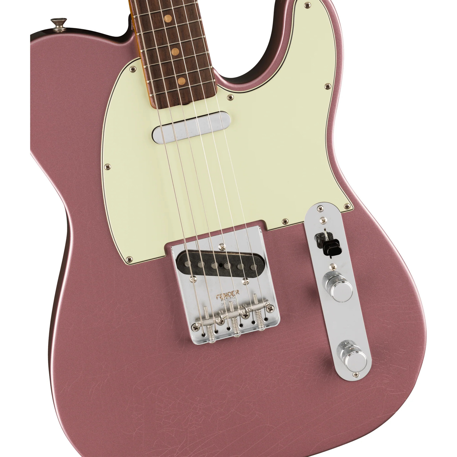Fender Vintera II Road Worn ’60s Telecaster – Burgundy Mist Metallic