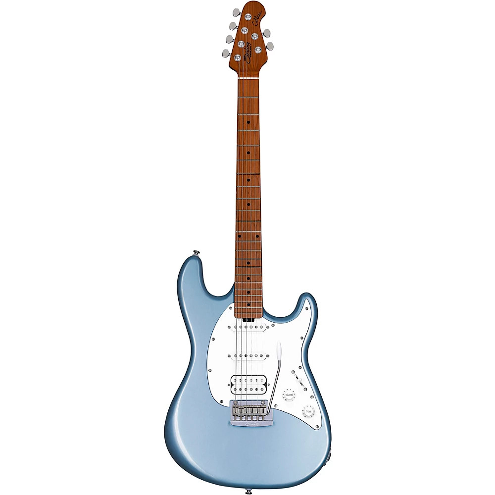 Sterling by Music Man Cutlass HSS Electric Guitar Firemist Silver
