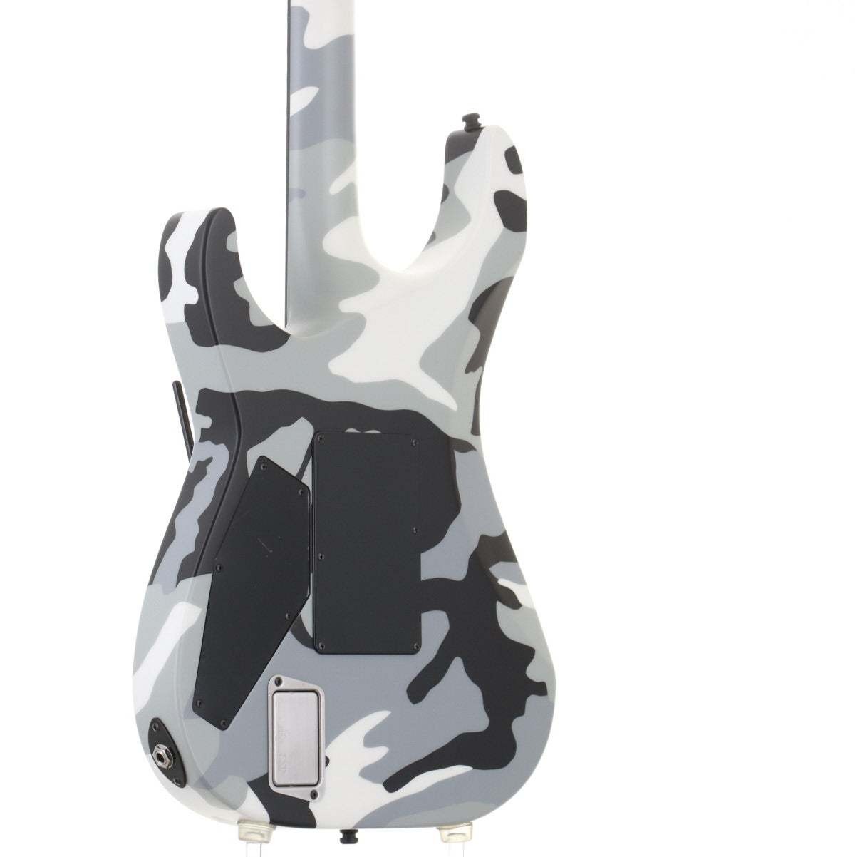 ESP E-II M-II Neck Thru Urban Camo EMG 81 Floyd Rose Japan Used