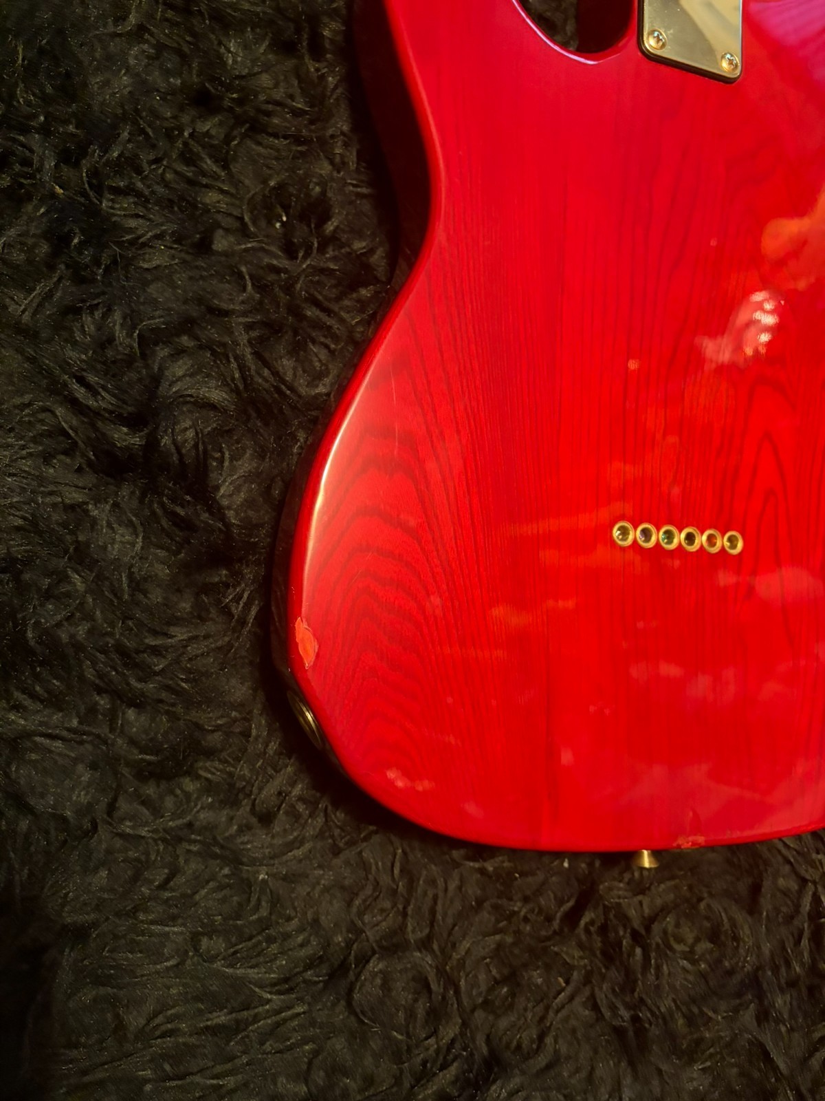 Bill Lawrence Telecaster BKIM-60 Red Electric Guitar Made in Japan