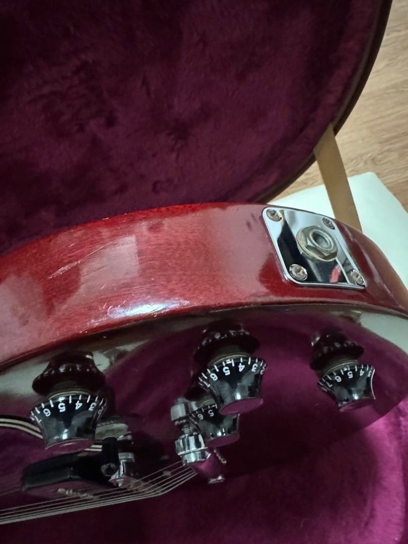 Electric Guitar Gibson Les Paul Special DC 1994 Red Wine Made in USA with Case