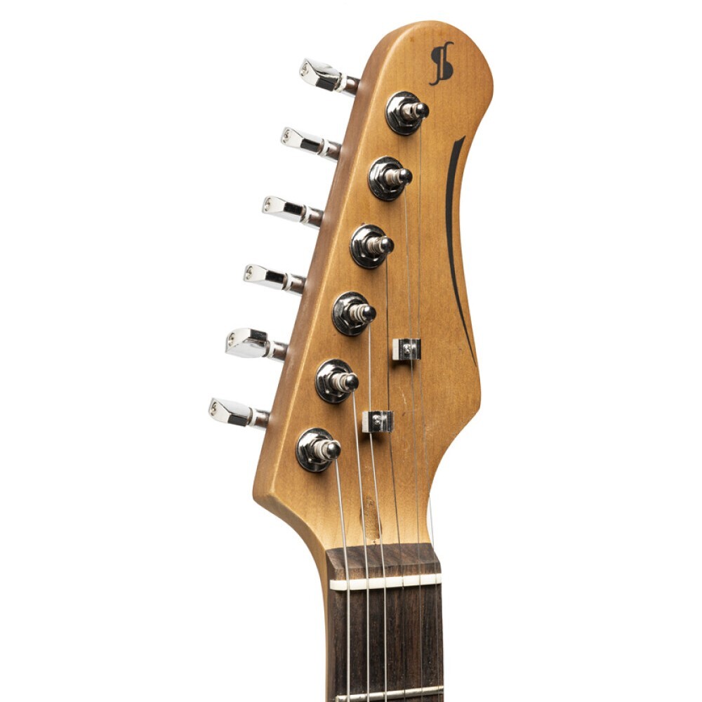 Stagg Standard Series T-Style Solid Body Electric Guitar Black SET-STD BLK