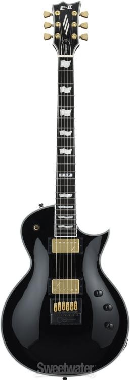 ESP E-II Eclipse Full Thickness EverTune Electric Guitar – Black, Dent and