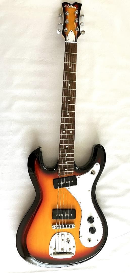 Electric guitar Aria DM-1 sunburst type soft case included