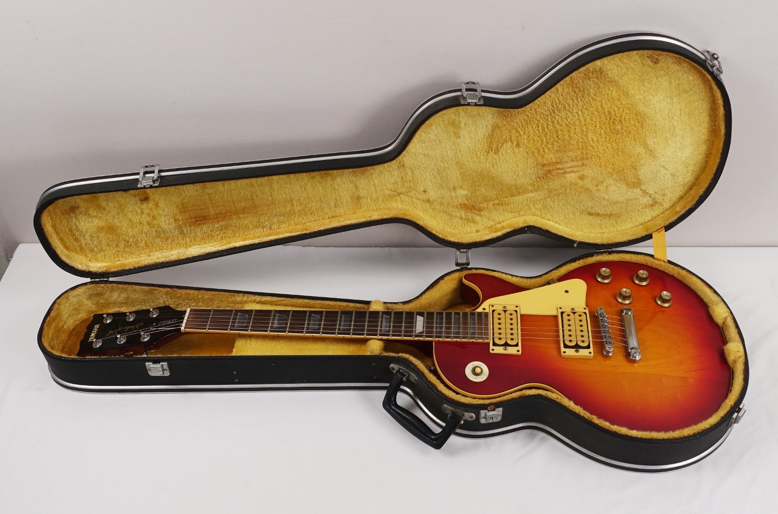 Vintage 1979-1981 Yamaha Studio Lord SL500S Les Paul Sunburst w/ Hardshell Case