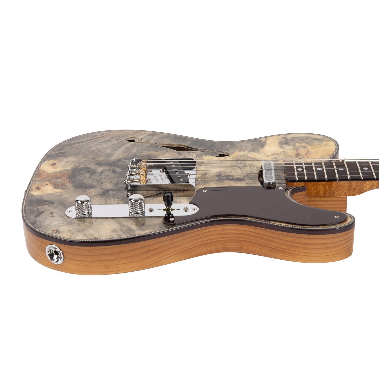 Used Fender Custom Shop Artisan Buckeye Double Esquire NOS – Aged Natural