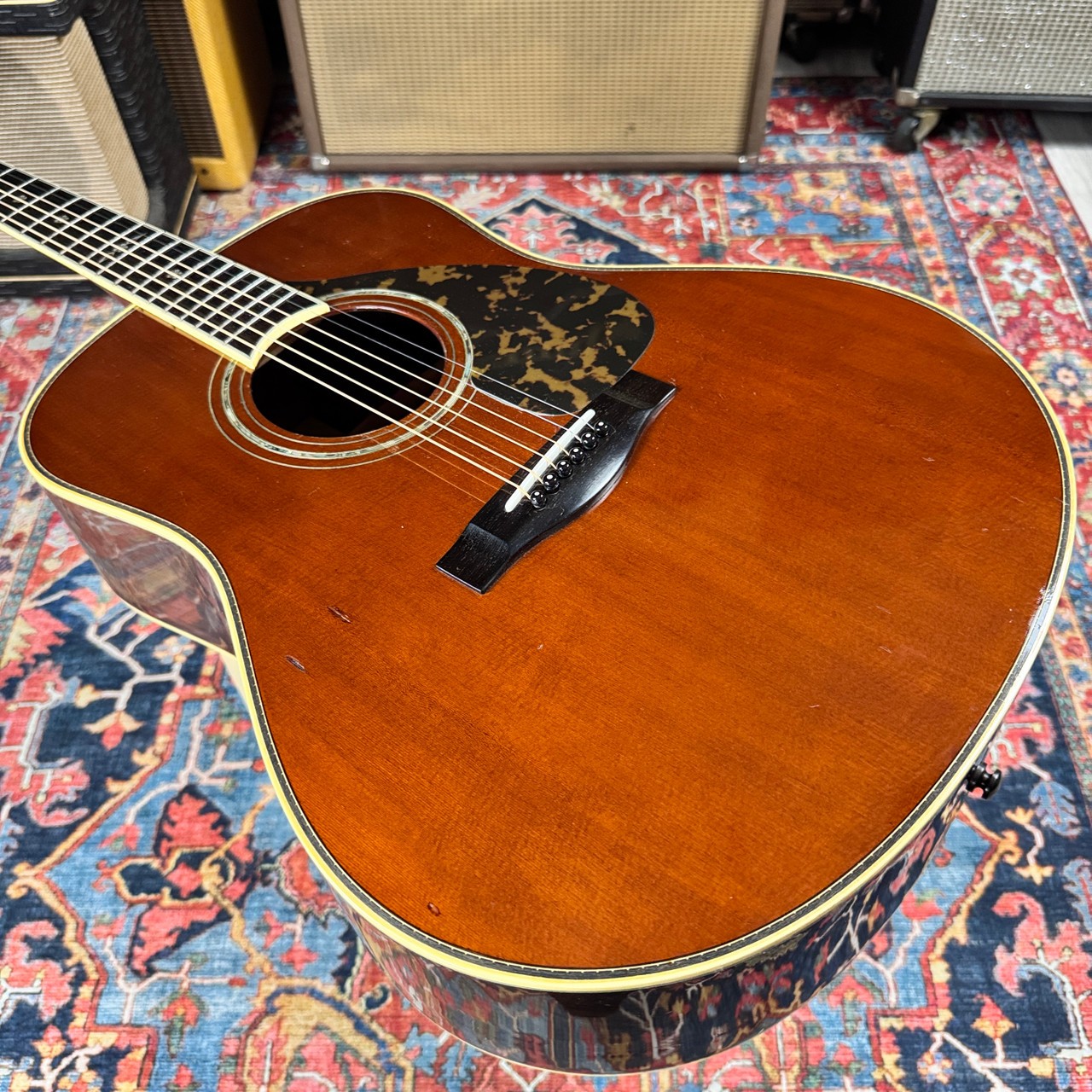 *Video* Yamaha Custom Shop Luxury Line LL31B 1997 All Solid Woods w/Tags & HSC