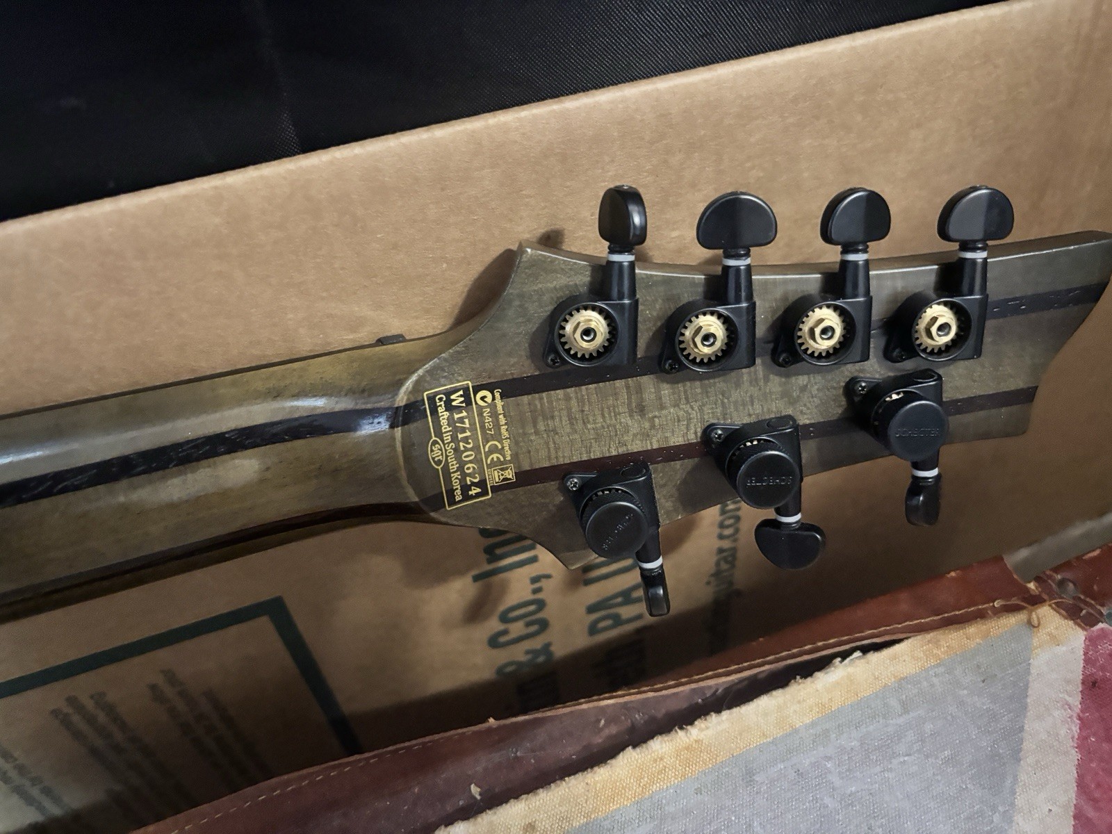Schecter C-7 Apocalypse 7 String Electric Guitar