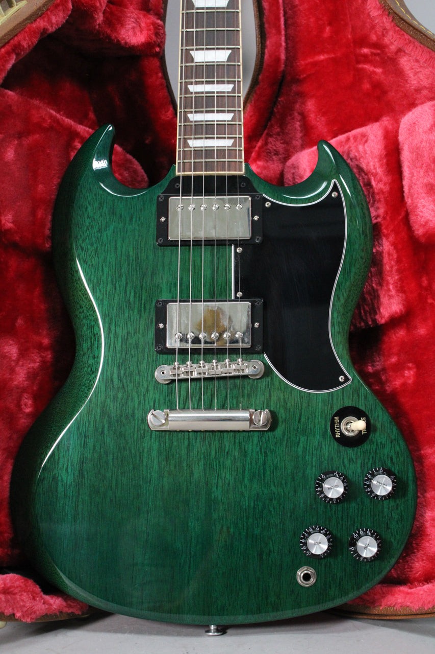 2023 Gibson ’61 SG Standard Translucent Teal w/OHSC