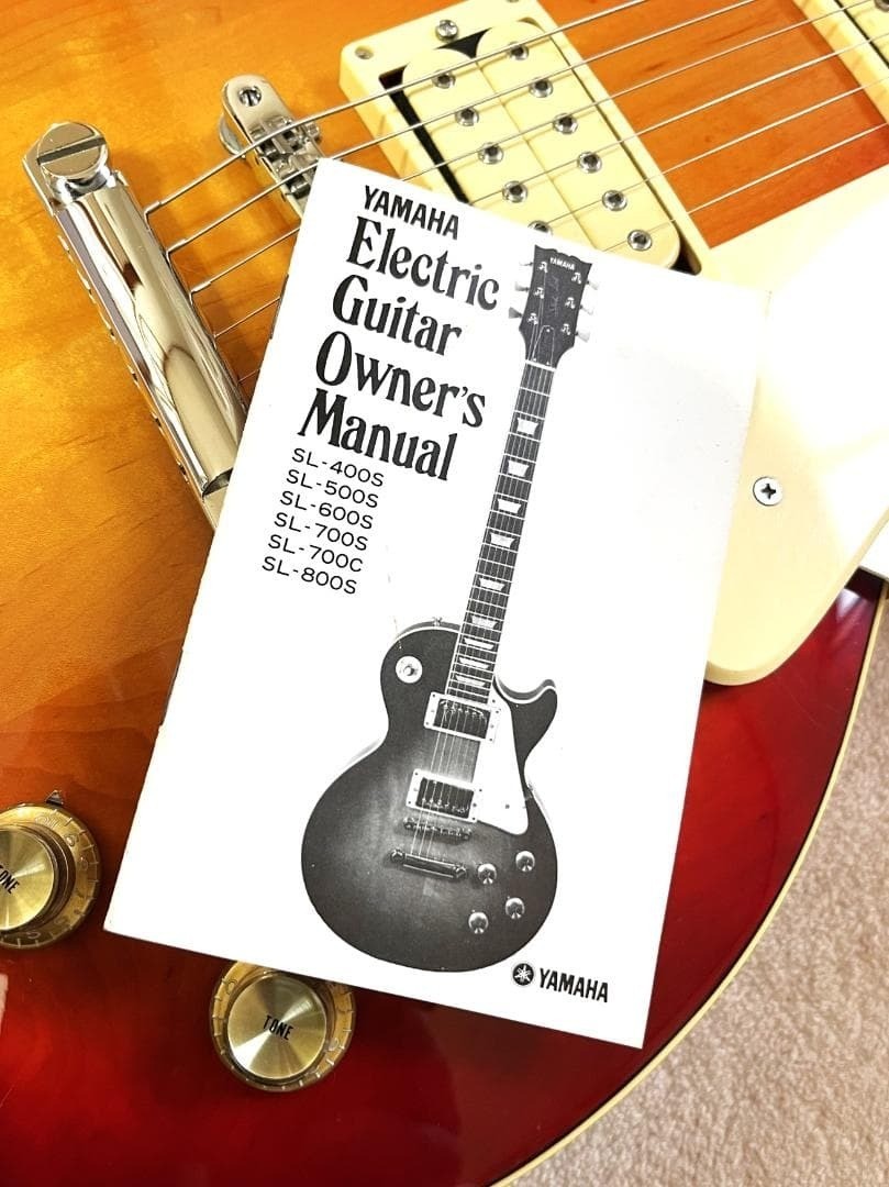YAMAHA SL500S Red Sunburst Electric Guitar Les Paul Standard Musical Instruments