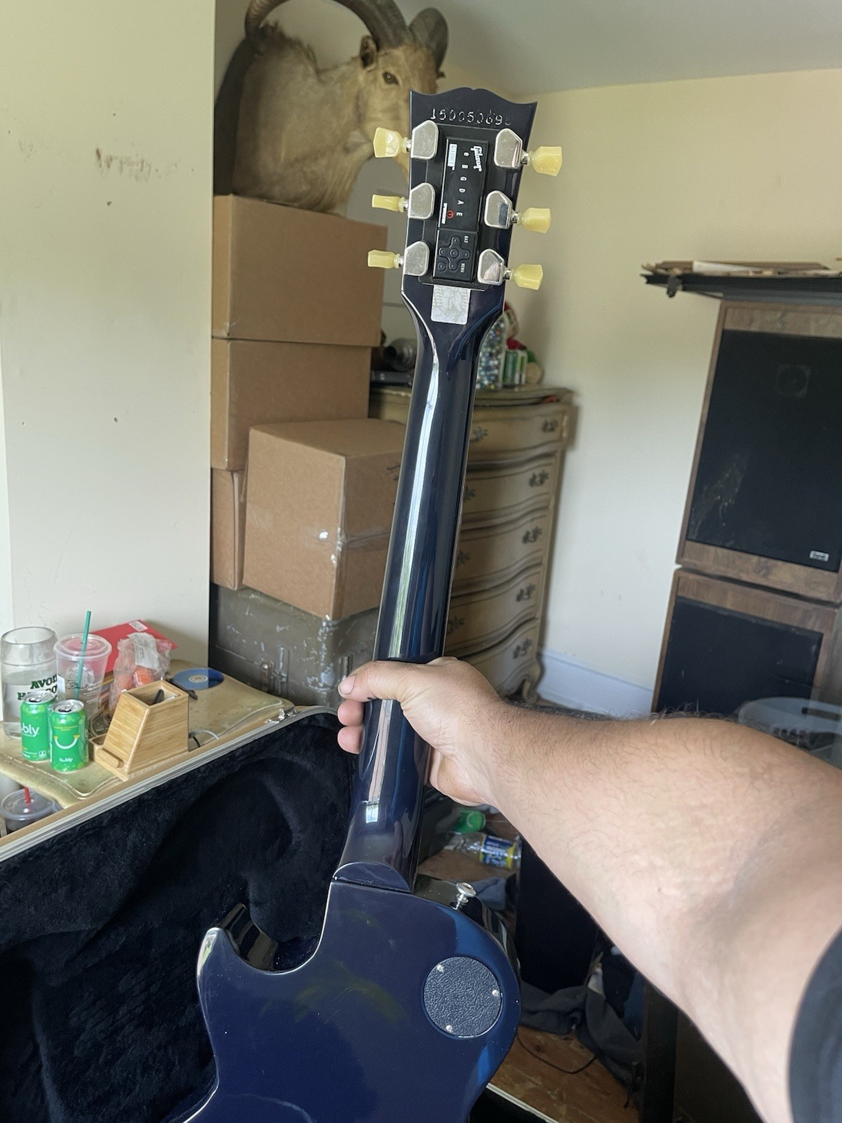 2015 Gibson Les Paul Studio 100th Anniversary – Manhattan Midnight Blue