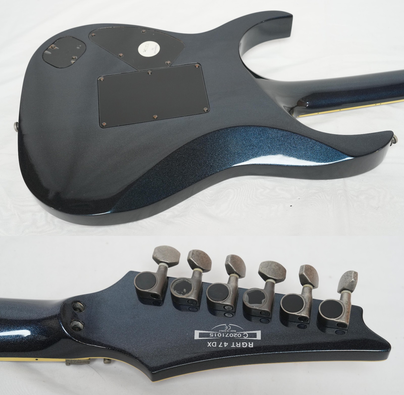 IBANEZ RGRT 47 DX NAVY METALLIC Through-Neck RG (2002 model)