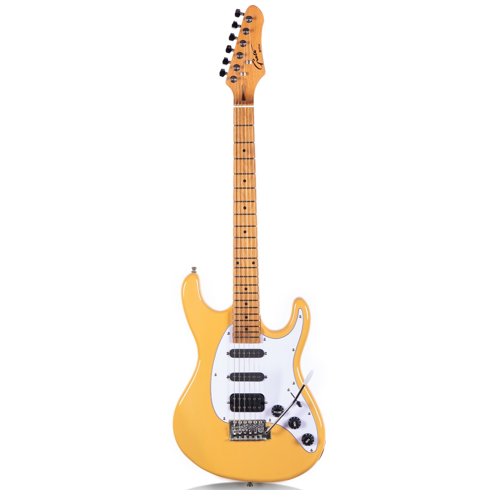 Grote Electric Solid Body Guitar Modern-GST For Beginners (Vintage blonde)
