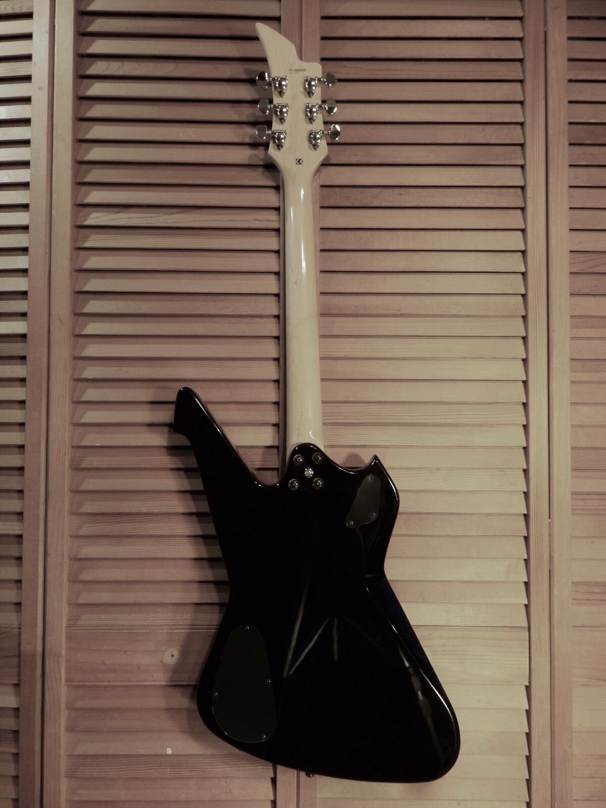Washburn PS100 Paul Stanley Signature Model Korean ’98 HH Glossy Black wSoftcase