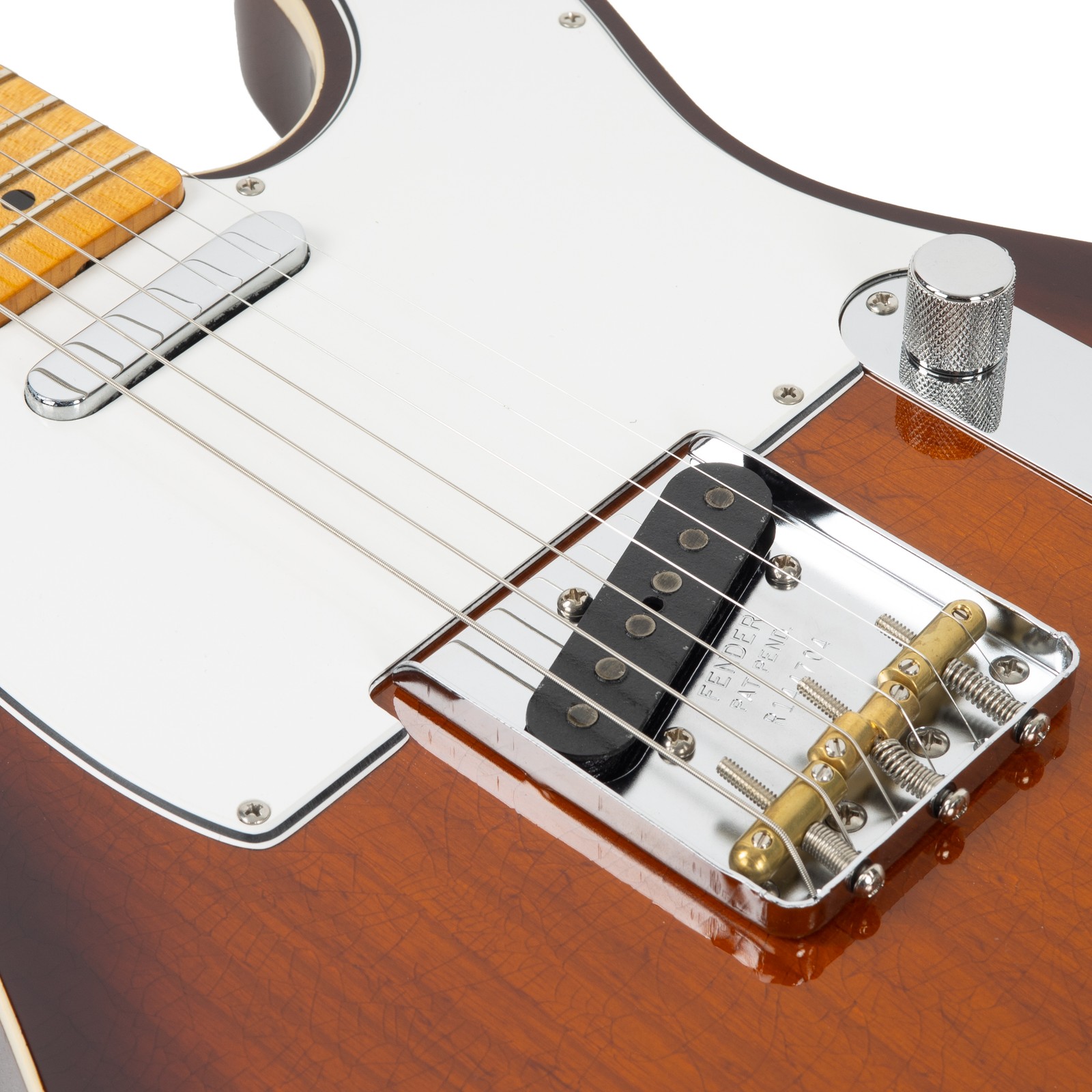 Fender Custom Shop Postmodern Telecaster DLX CC – Aged Violin Burst