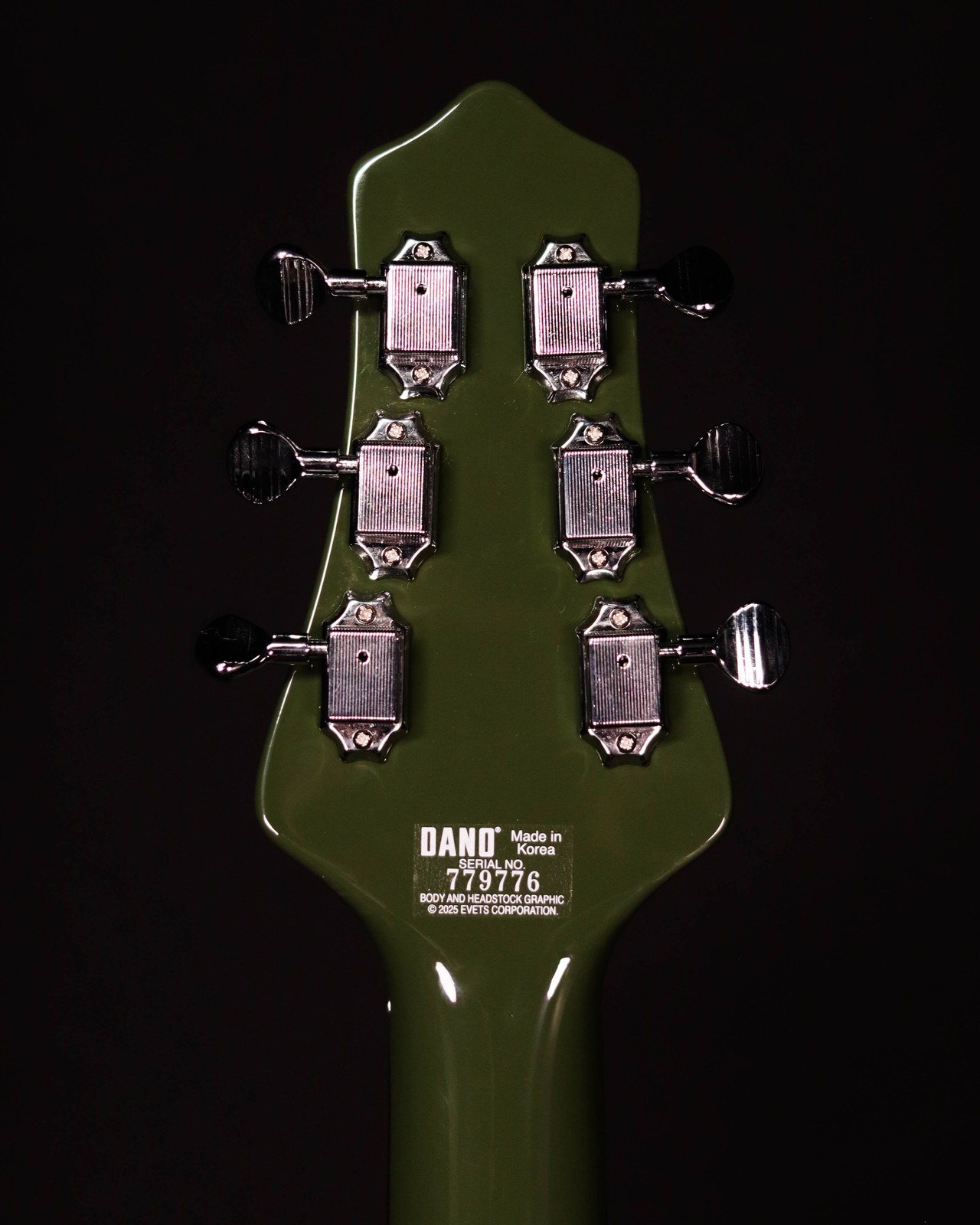 Danelectro Dan O. Cool Baritone Electric Guitar, Green