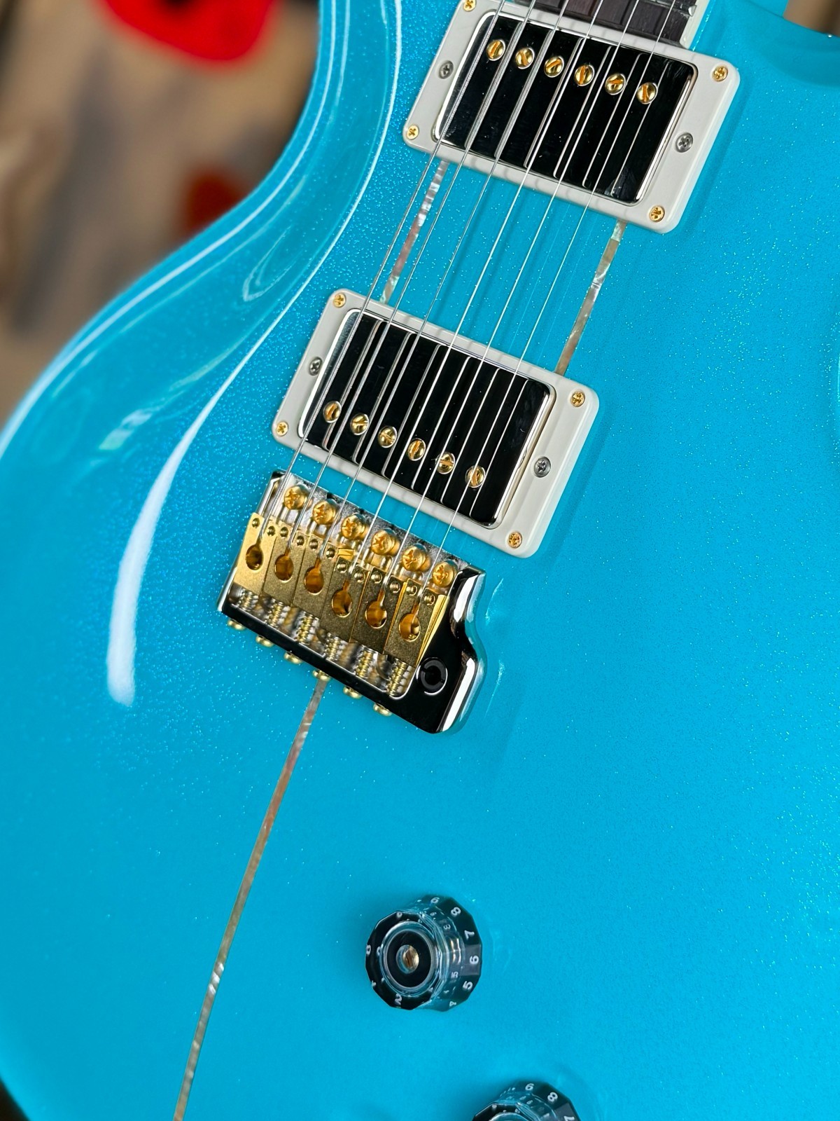 PRS Santana Retro Sprayer’s Choice – Blue Turquoise Pearl Sparkle