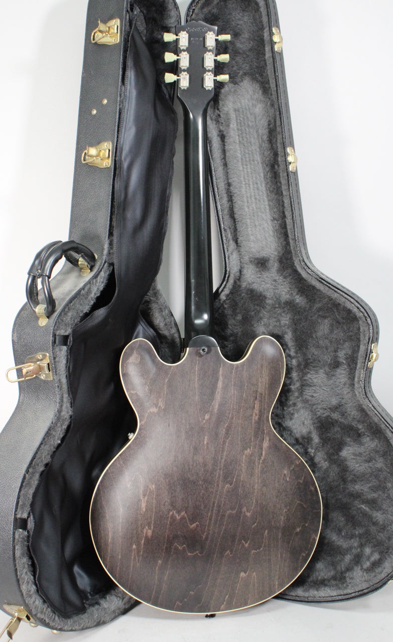 2005 Gibson ES-335 Dot Reissue Satin Transparent-Black w/OHSC