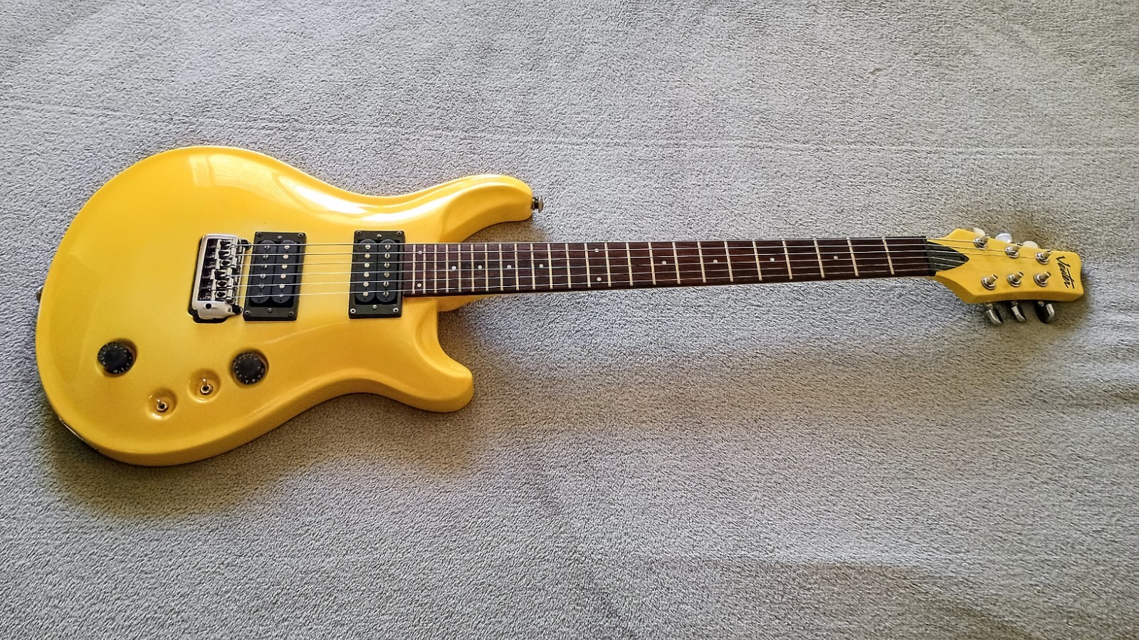 Vester Oar Guitar ’80s ’90s (Korea) Carved Maple/ Set Neck ~ Coil Split ~ Gotoh