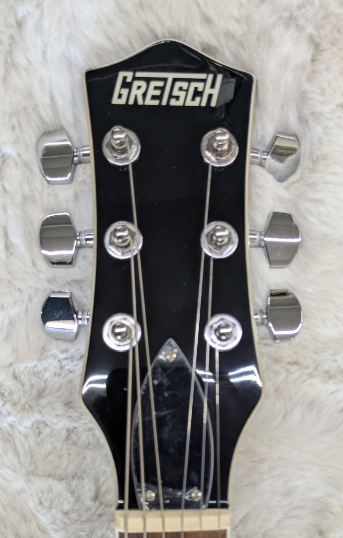 Gretsch G5222 Electromatic Double Jet BT with V-Stoptail, Gloss Black Finish