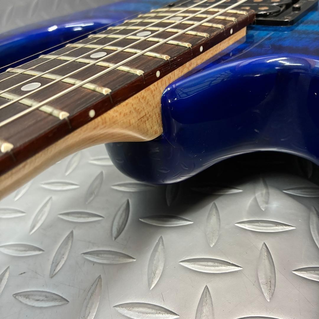 Ibanez Gio GRX70QA Quilt Maple Electric Guitar Blue