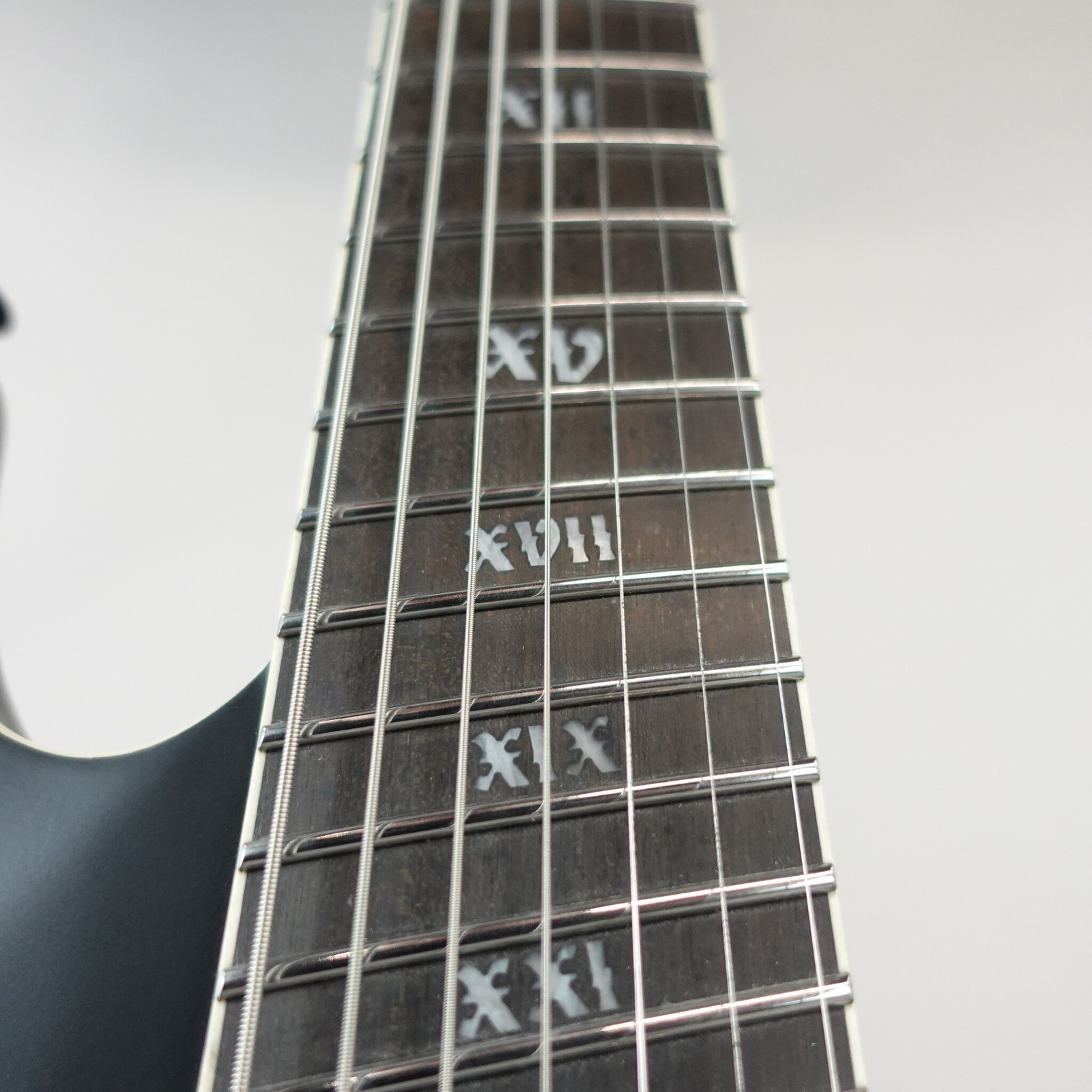 Schecter C-7 SLS Evil Twin Electric Guitar – Satin Black