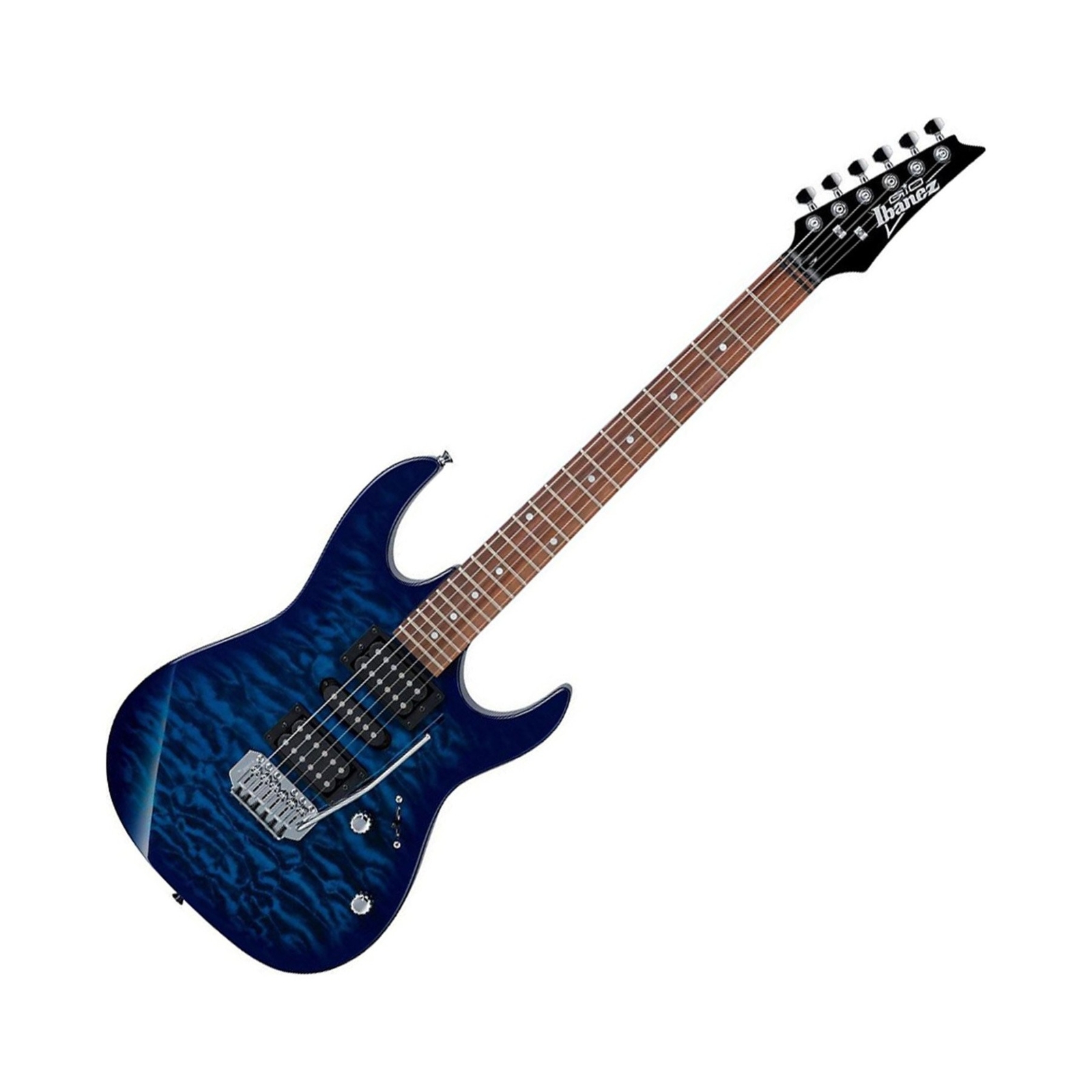 Ibanez GIO Series GRX70QA – Transparent Blue Burst Guitar