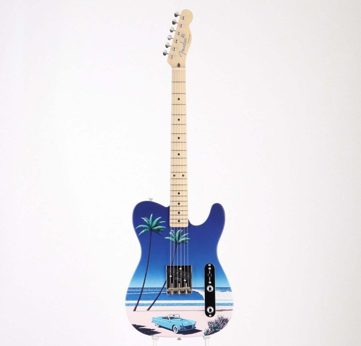 Fender MIJ ART CANVAS ESQUIRE HIROSHI NAGAI No.1 3.39kg 2022 Electric Guitarf