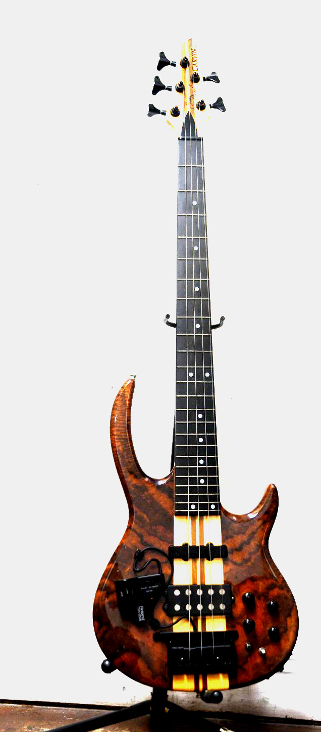 Carvin Bunny Brunel 5-String Bass Guitar w/case