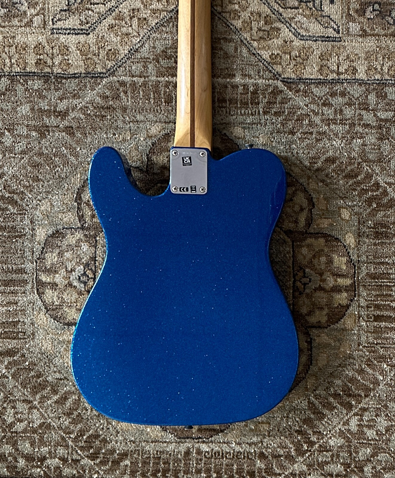 Fender J. Mascis Telecaster in Blue Sparkle w/ Gig Bag & Free Pro Setup