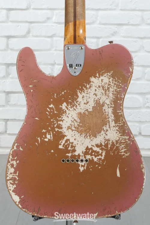 Fender Custom Shop Limited-edition Telecaster Custom Electric Guitar – Aged
