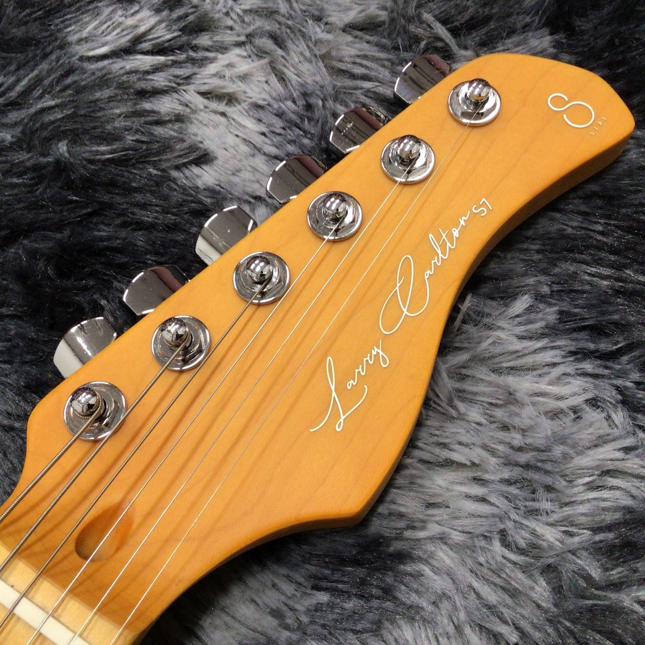 Sire Larry Carlton S7 FM New Gen Transparent Blue Satin (Supervised by Larry Car