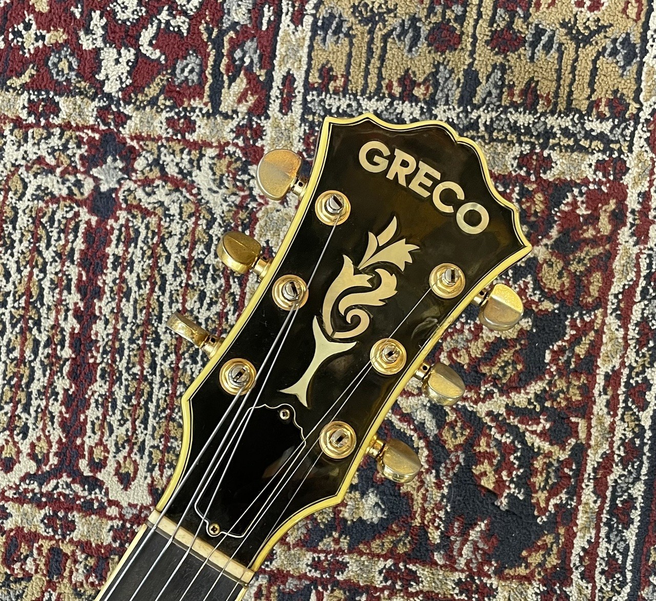Greco SW-1200 Sunburst 1979 Vintage Full-Acoustic Archtop Gig Bag Used