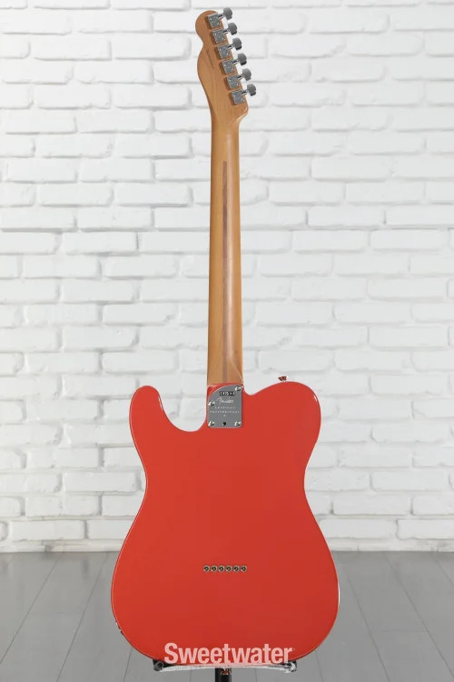 Fender American Professional II GT11 Telecaster Electric Guitar – Fiesta Red,
