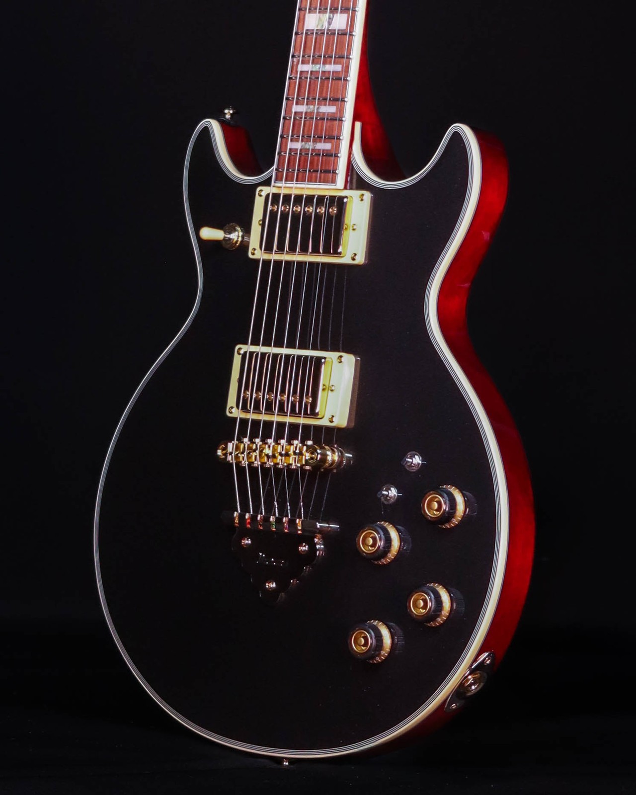 Ibanez AR320 Electric Guitar, Midnight Black Metallic