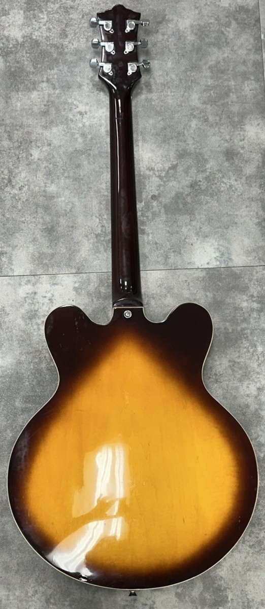 Arbor AJ-135 Semi-Hollow Body Sunburst Electric Guitar “ES335 Style” (PD1120789)