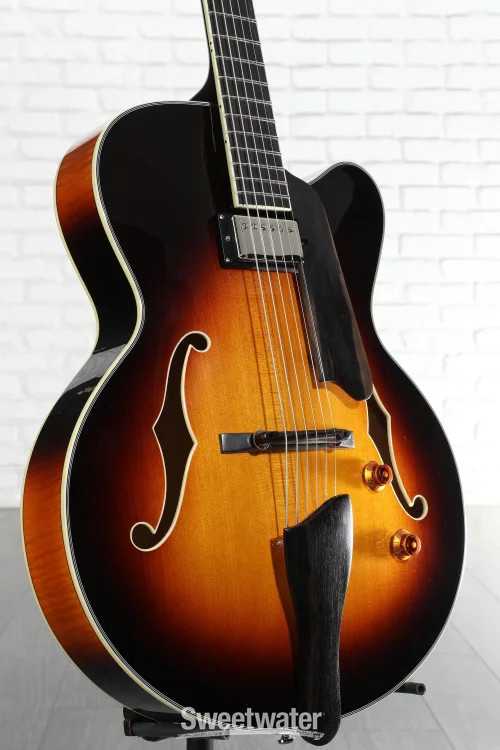 Eastman Guitars AR503CE Archtop Hollowbody Electric Guitar – Sunburst