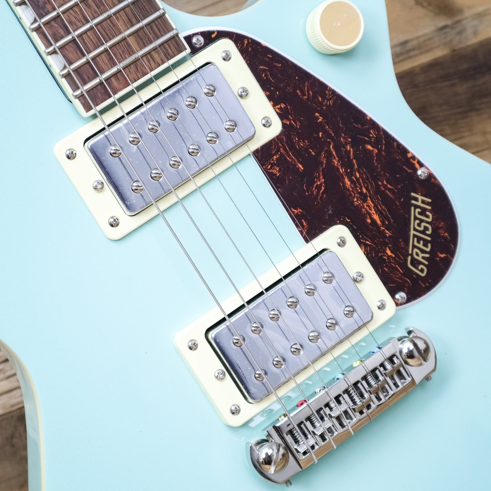 Open Box Gretsch Streamliner Jet Club Single-Cut Solid Body, Mint Metallic