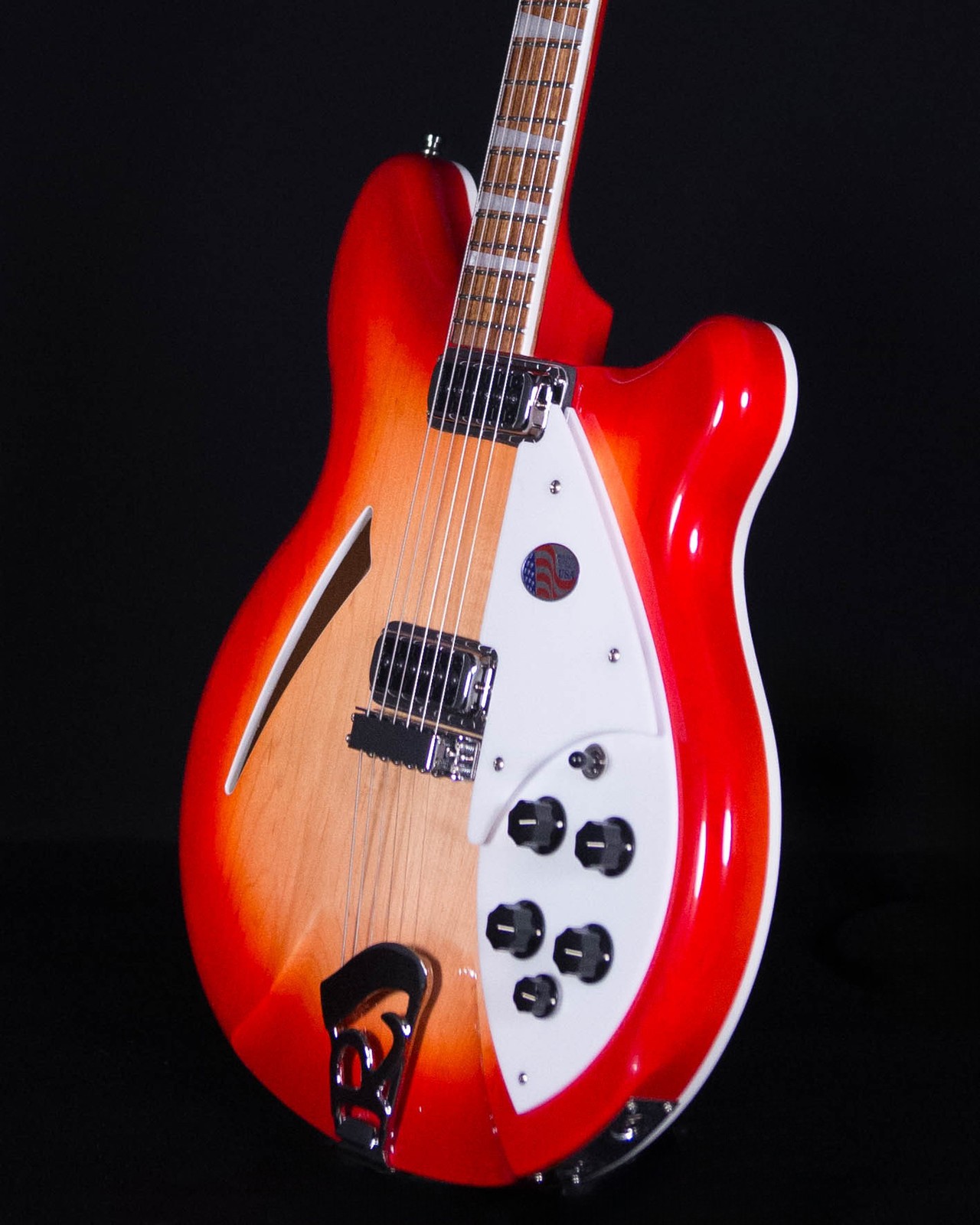 Rickenbacker 360 Semi Hollow Electric Guitar, FireGlo
