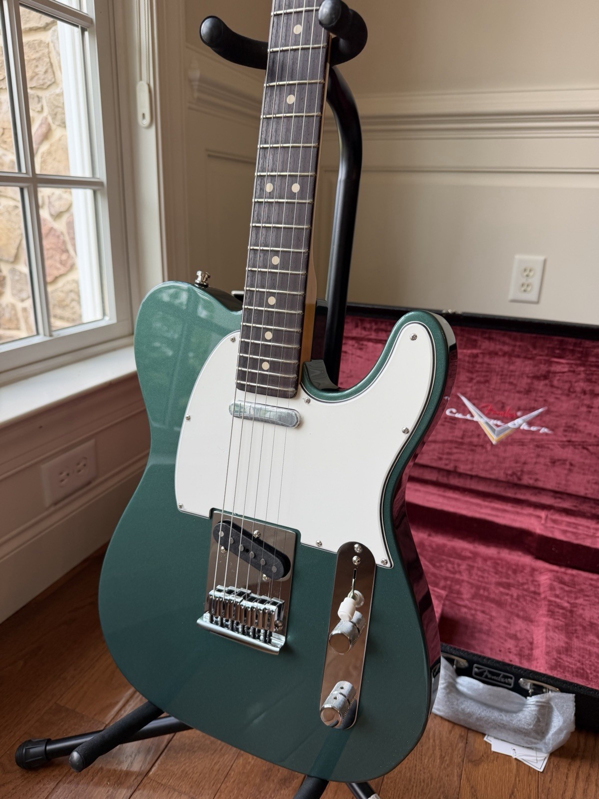 2026 Fender Custom Shop Telecaster W25 Sherwood Green Metallic