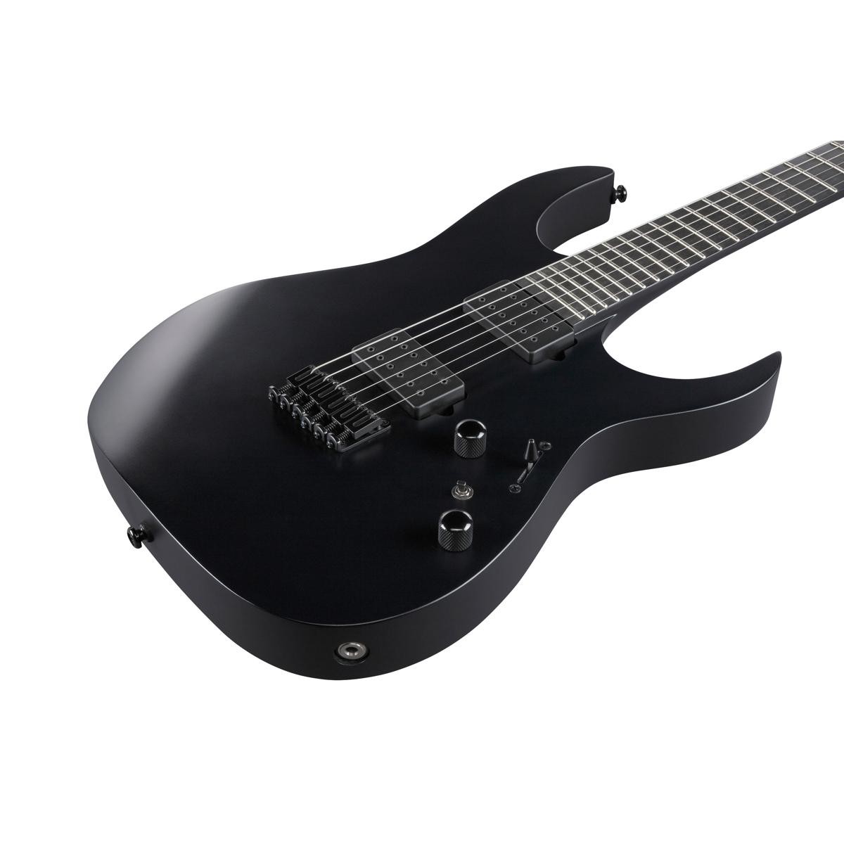 Ibanez RG Iron Label Series RGRTB621 Electric Guitar, Black Flat #RGRTB621BKF