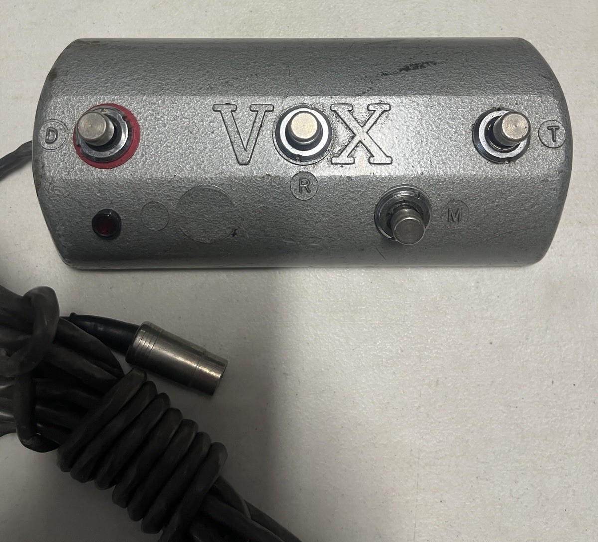 Vox 4-Button Footswitch 1960s Super Beatle Buckingham Royal Guardsman Viscount