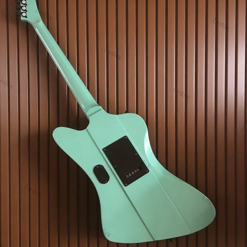 solid Jack fire-bird electric guitar 648mm Rounded fret Edge stainless Fret